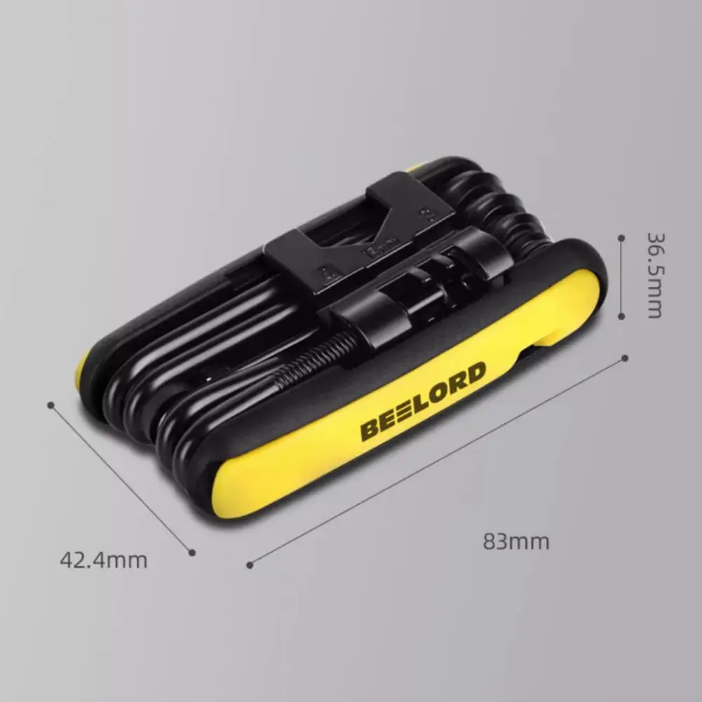 Bicycle Repair Tool Bike Repair Wrench Compact Portable Bike Repair Tool for Road Mountain Bicycles Wrench Screwdriver for Easy