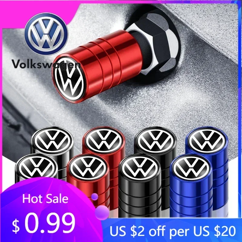 

Новые металлические колпачки на ниппели для шин с эмблемами VW Volkswagen Jetta MK5 Golf Polo Pass 2026 года