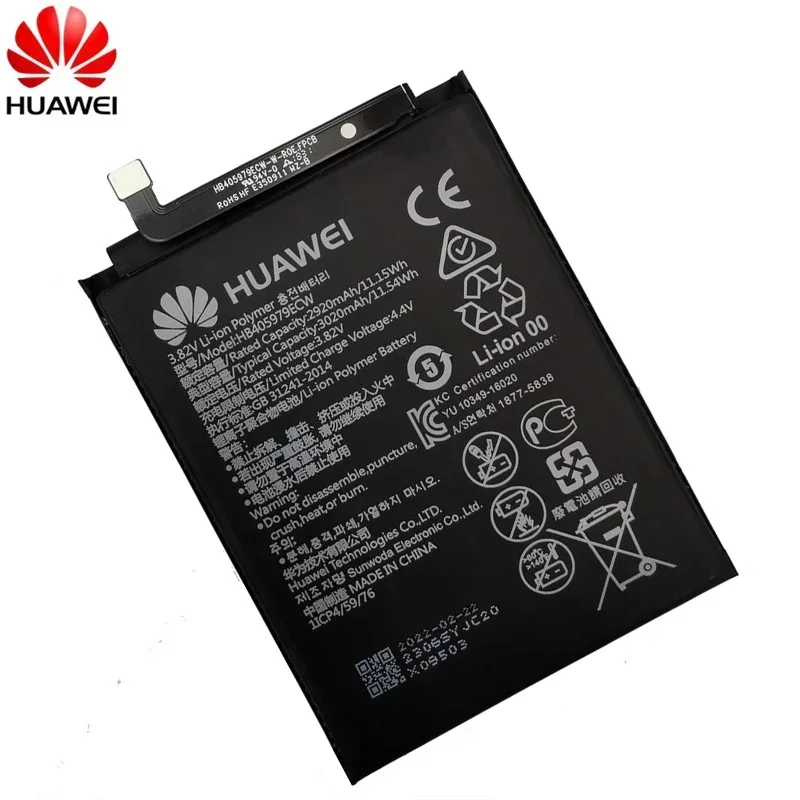 Hua Wei Original Phone Battery HB405979ECW For Huawei Nova  Enjoy 6S  Honor 6A 6C 8A  7A Pro  Y5  Y6 Pro  P9 Lite Mini