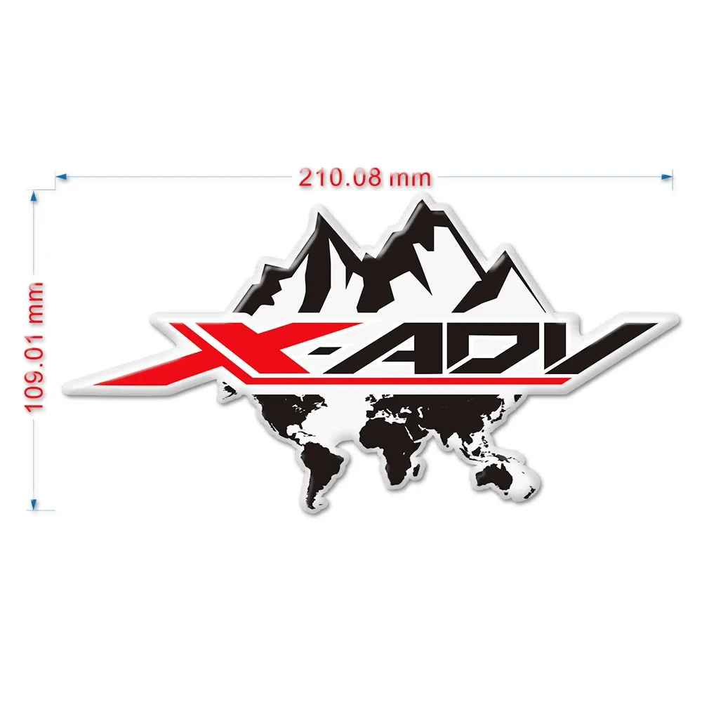 For HONDA XADV X Adv 750 X-ADV 750 Motorcycle Decals  3D  Side Panel Tank Pad Fuel Protector Fairing