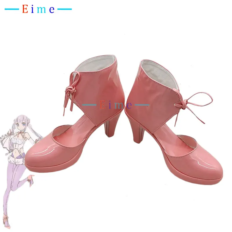 Mimori Byakuya Cosplay Shoes PU Leather Shoes Halloween Carnival Boots Anime Cosplay Props Custom Made