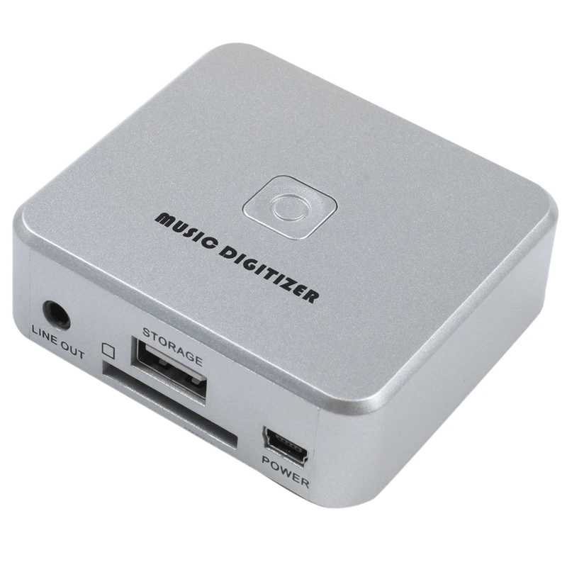 Usb Audio Capture Recorder Cassette Tapes To Mp3/Turntables To Mp3 Converter Adapter Box Music Digitizer