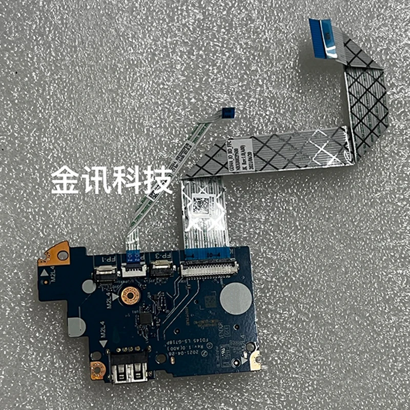 LS-G718P New Original For DELL Vostro 14 3400 V3400 V3401 Laptop USB Board Switch Board 02NC67 2NC67 CN-02NC67 High Quality Test