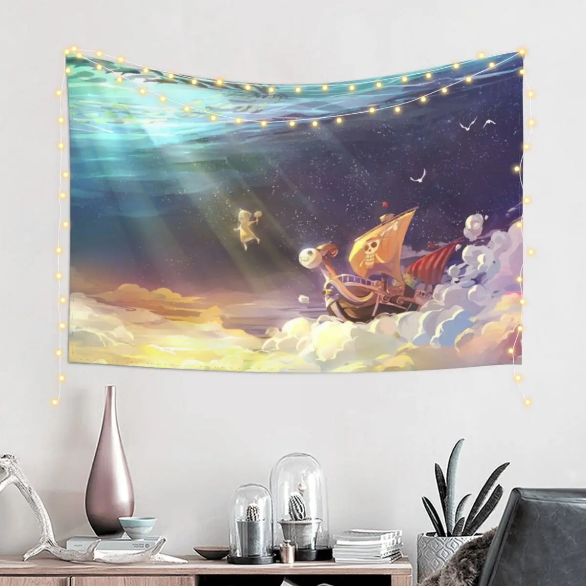 

The Merry under the ocean Tapestry Wall Decor Wall Hanging Aesthetic Home Decor House Decoration Tapestry