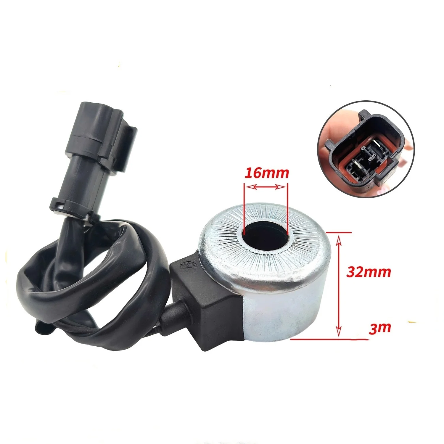 Suitable for Komatsu PC60-5/60-6 Excavator Hydraulic Pump Travel Solenoid Valve Coil