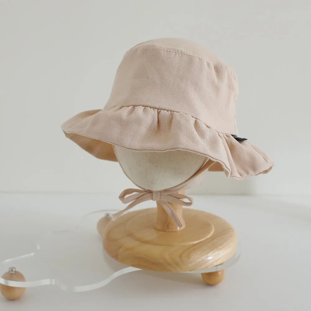 

Fashion Lightweight Baby Bucket Hat Breathable Comfortable UV Block Cap Sun Shade Kids Sunscreen Hat Baby