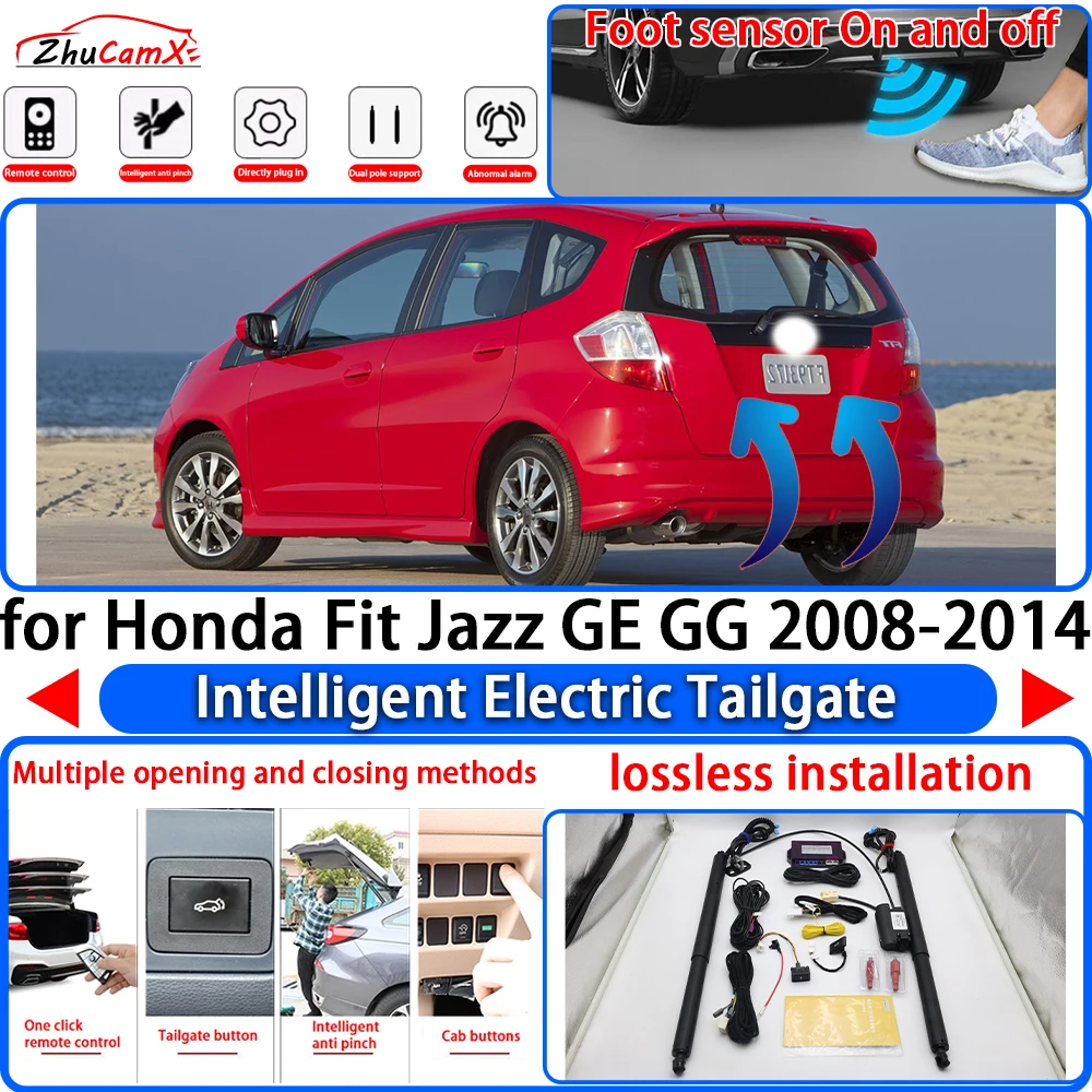 

for Honda Fit Jazz GE GG 2008-2014 OEM Power Liftgate Trunk Electric Suction Tailgate Intelligent Tail Gate Lift Strut System
