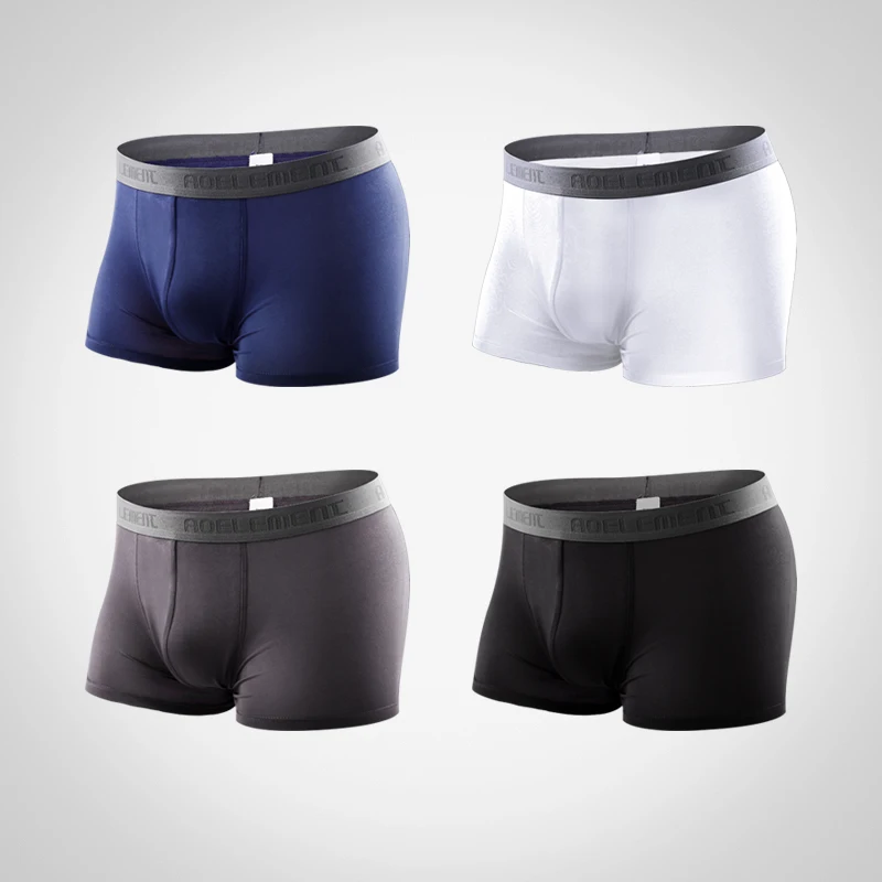 

5PCS Men's fat plus size briefs, loose fat bottoms, boxer shorts, breathable fat boxers