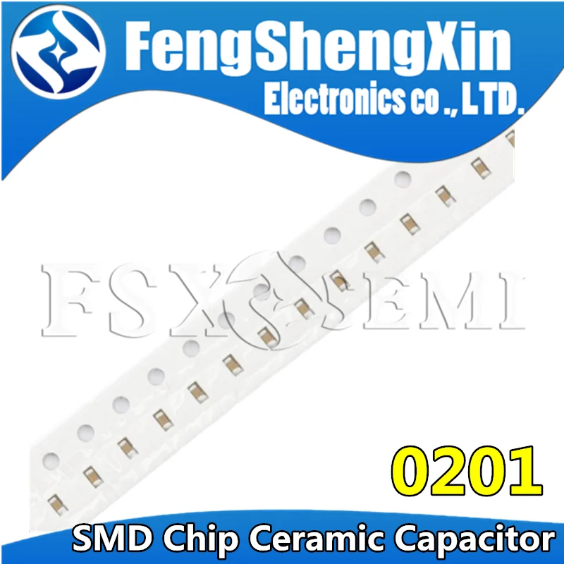 

100PCS 0201 SMD Chip Ceramic Capacitor 0.5pF~220nF 1pF 10pF 22pF 100pF 220pF 470pF 1nF 2.2nF 4.7nF 10nF 22nF 100nF 1uF 104 103