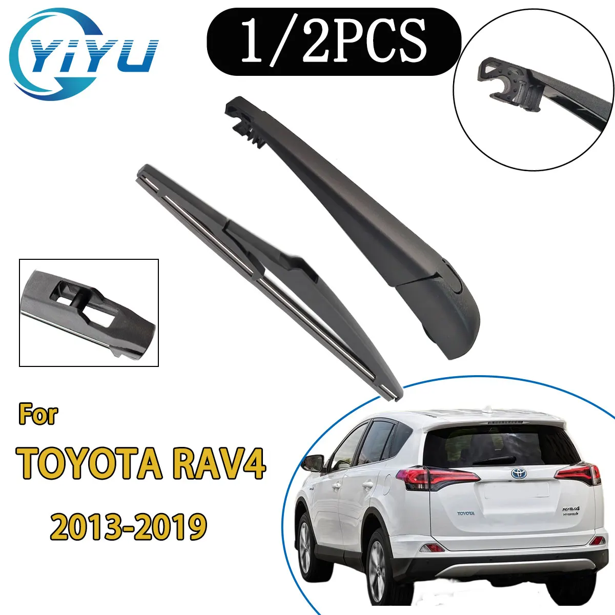 

Щетка стеклоочистителя заднего стекла автомобиля для TOYOTA RAV4 2003-2019, автомобильные аксессуары, аксессуары