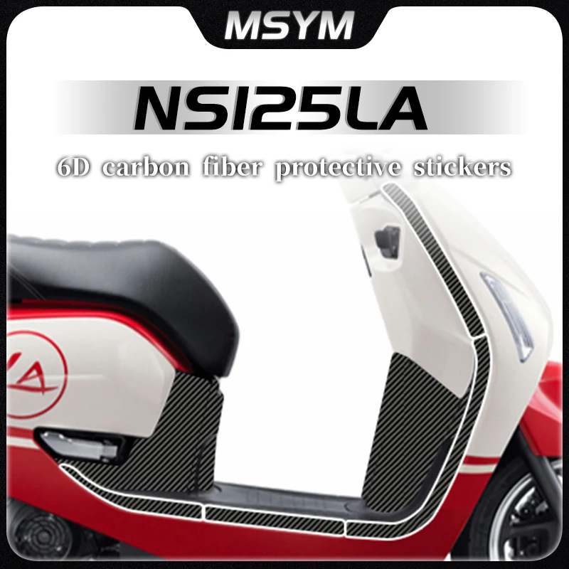 

For Honda NS125LA ns125 la Stickers 6D carbon fiber protective stickers car body film decorative stickers decal modification