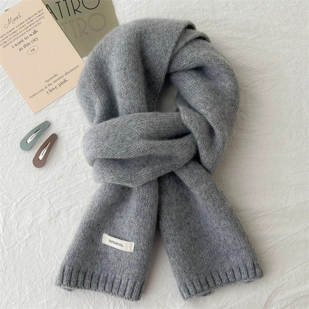 Thumbnail 3 - #34 Newest Cashmere Wool Scarfs