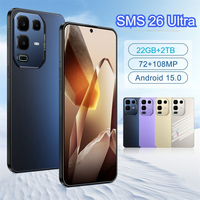 Brand New Pad Tablet PC For SMS 26 Ultra 7.3 inch HD Android 14 22GB+2TB 7800mAh Battery 4G 5G Dual Card WiFi GPS Tab