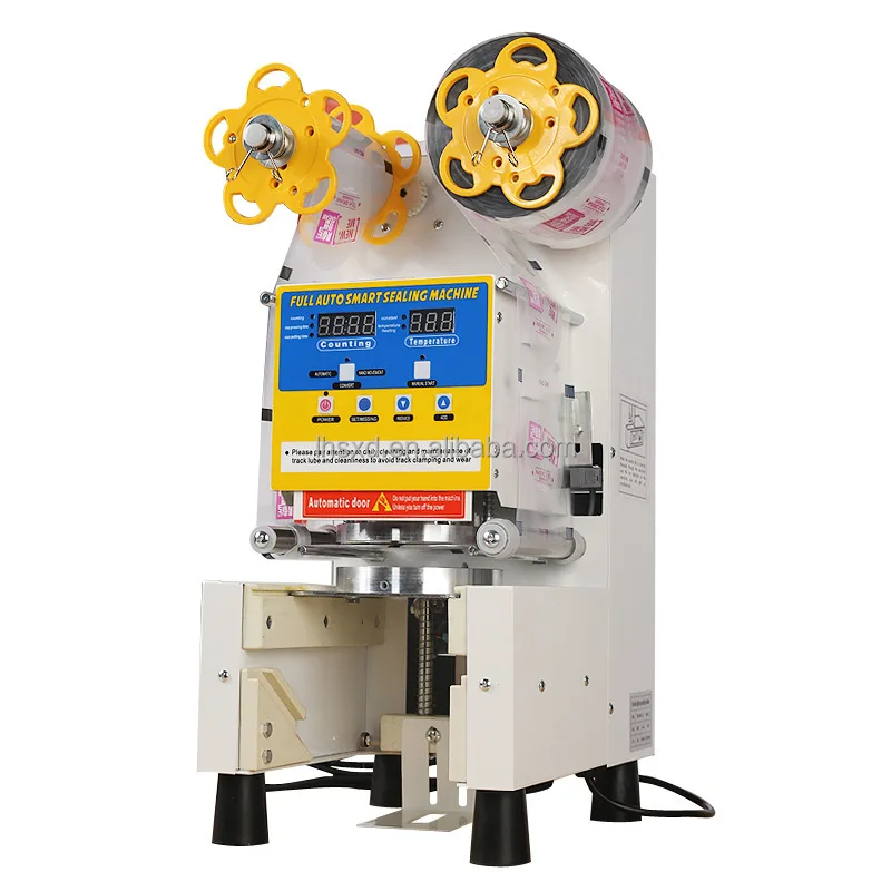 Automatic Sealing Machine Milk Tea Soybean Milk Intelligent Sealing Catering Equipment