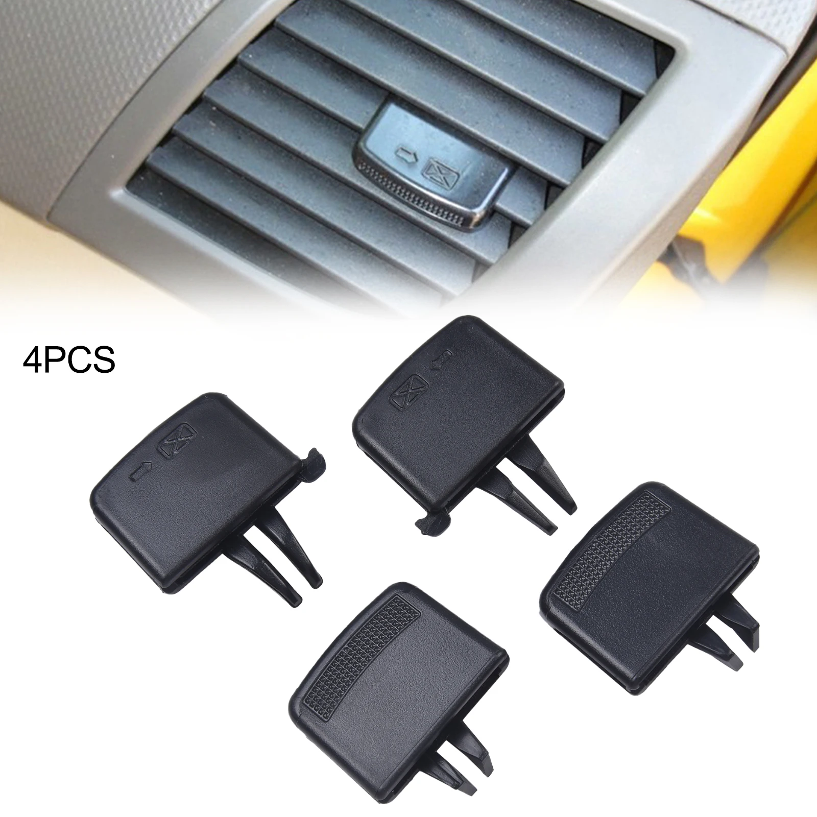 1/4 Pcs A/C Air Vent Grille Tab Clip 974600U000B1A1 Left Right Air Conditioning Air Outlet Paddle Buckle For Hyundai For VERNA