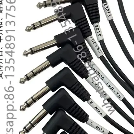 

Лимонный электронный барабан, пять барабанов, три тарелки, кабель, прямые продажи с фабрики