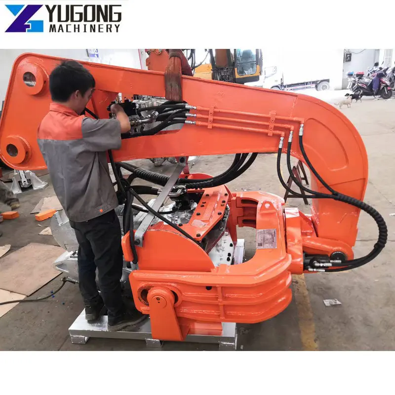 Construction Equipment Hydraulic Pile Driver Vibrating Vibro Hammer Hydraulic Pile Driving Machine with Vibro Hammer