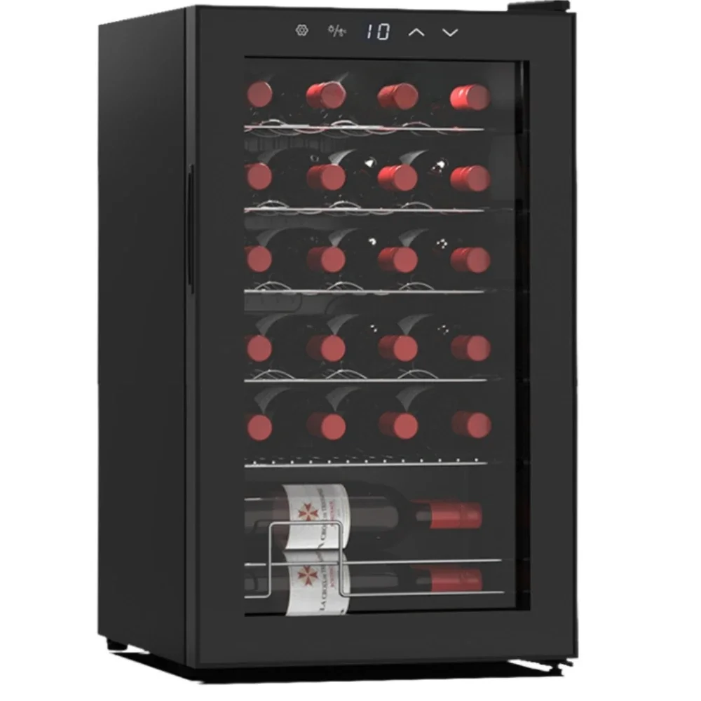 24 Constant Temperature And Humidity Wine Cabinet, Household Compressor, Red Wine Cabinet, Wine Constant Temperature Display Cab