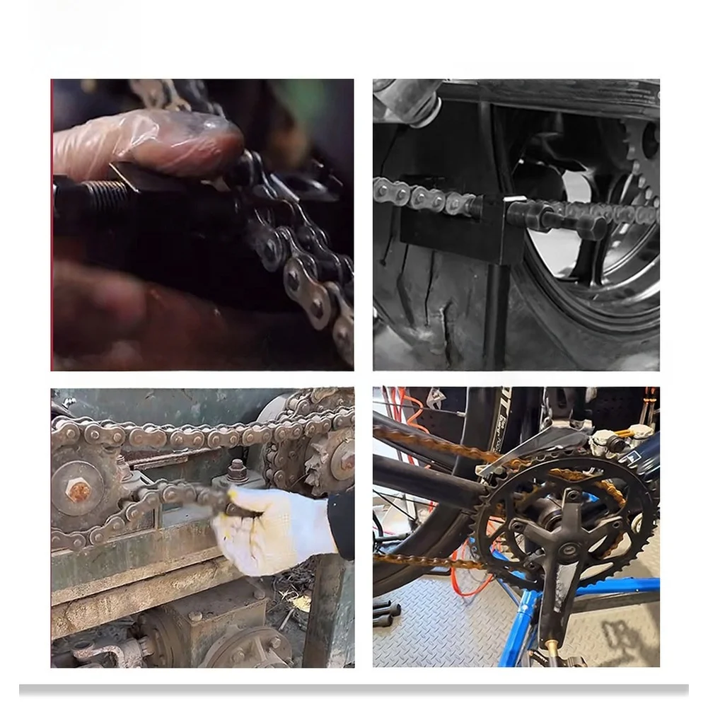 Timing Chain Tool Bike Chain Remover For Chain Removal Tasks Compatible Chain Disassembly Tool Reliable Performance