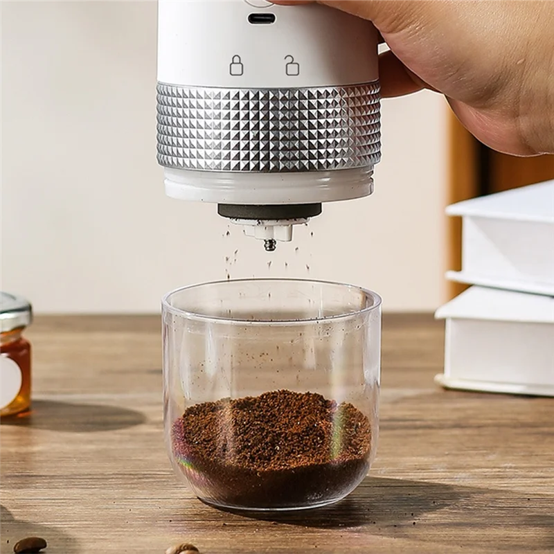 AF93-مطحنة القهوة الكهربائية USB اللاسلكية المهنية طحن الأساسية حبوب البن مطحنة صانع القهوة المحمولة الملحقات