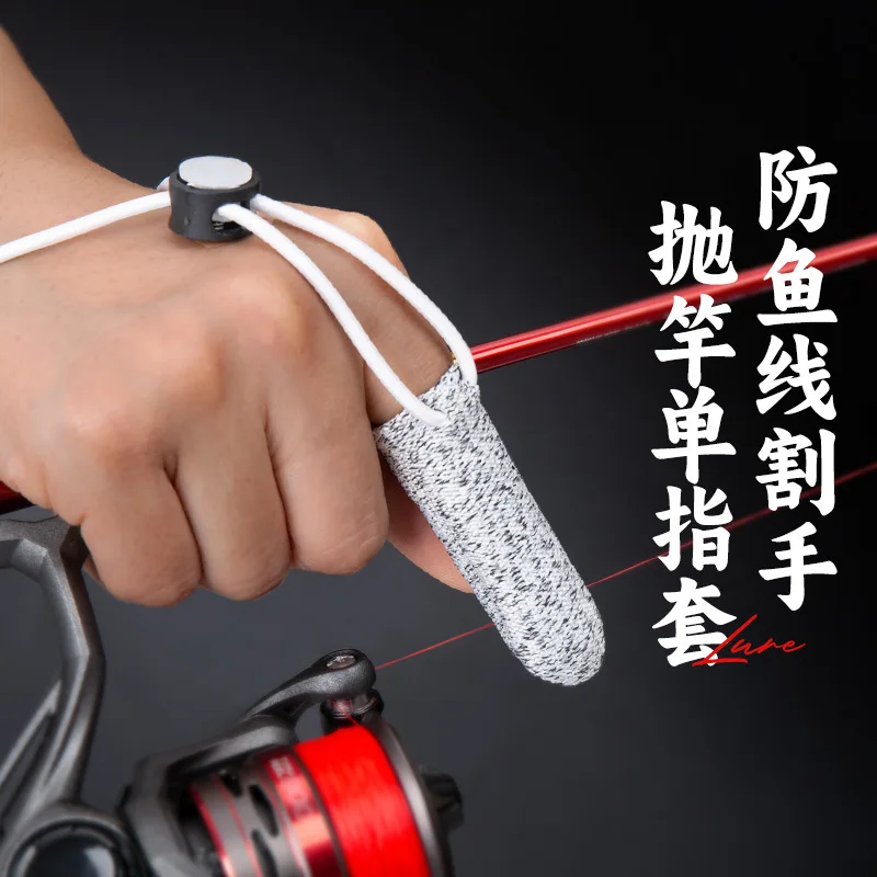 

1 Pack Fishing Glove Single Finger Sleeve for Lure Fishing Rod Fish Pole Outdoor Angling Equipment Glove