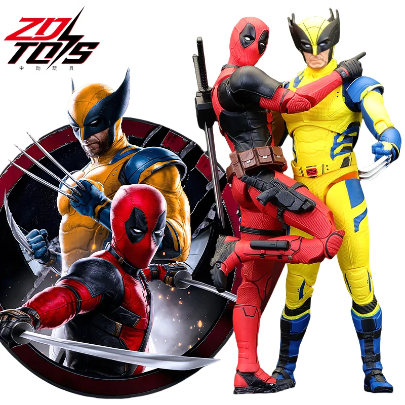 Original ZD Deadpool & Wolverine X-Men Series Deadpool Thor Wolverine Star Loro Collections Action Figures  Adult Kids Toys Gift