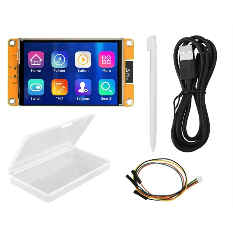 

Плата разработки модуля Wi-Fi и Bluetooth ABMF-ESP32 с 3,5-дюймовым интеллектуальным сенсорным TFT-экраном ST7796U с разрешением 320x480