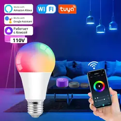 60W Replace A19/A60 Color LED Smart Bulb Light Connects to WiFi Control with Voice or App Activate with Motion Matter Compatible