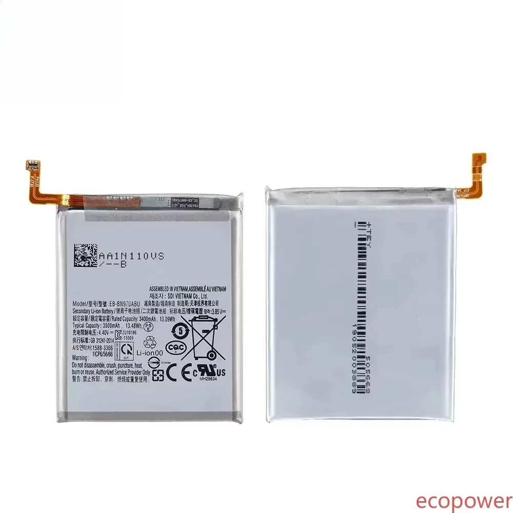 3500mAh Brand New Battery EB-BN970ABU for Samsung Galaxy Note 10 Note X Note10 NoteX Note10 5G Mobile phone Battery+Tools