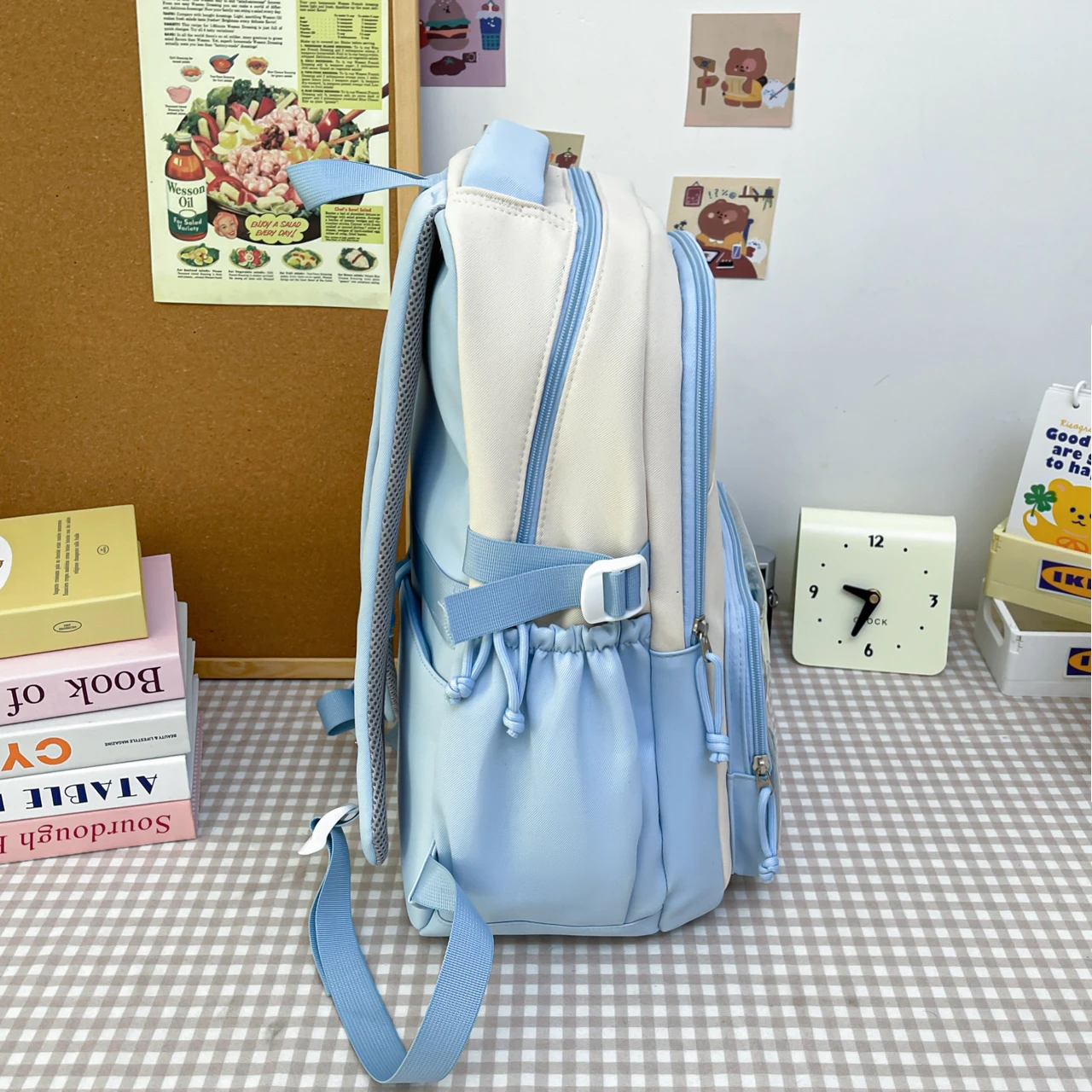 ขนาดใหญ่ความจุทนทานนักเรียนโรงเรียนกระเป๋า Pin Display Ita กระเป๋าเป้สะพายหลัง Clear Window ไนลอน Back Pack กระเป๋าสําหรับวัยรุ่นกระเป๋าเป้สะพายหลัง