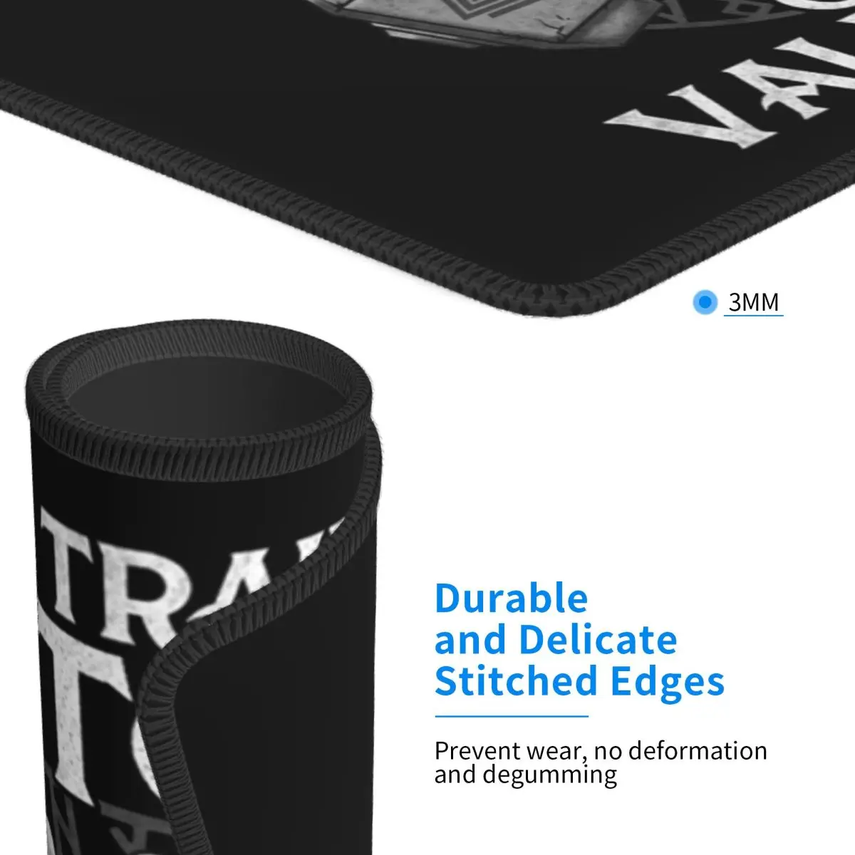 Viking Training Victory Or Valhalla Mouse Pad Computer Keyboard Mouse Mat Gamer PC Desk Mat Office Accessories Table Mats