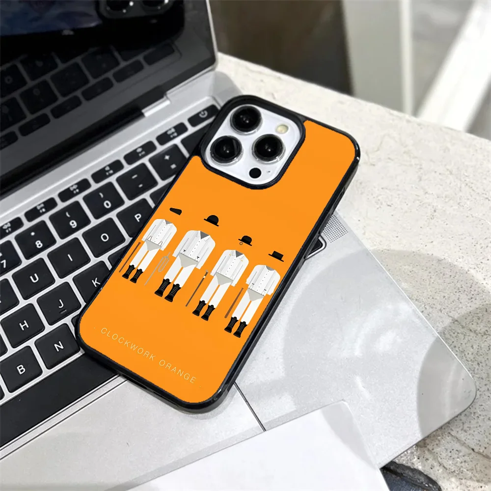 A Clockwork Orange Film Phone Case Strong Magnetic For IPhone 15 14 13 Pro Max 11 12 Mini Alex Mirror For Magsafe