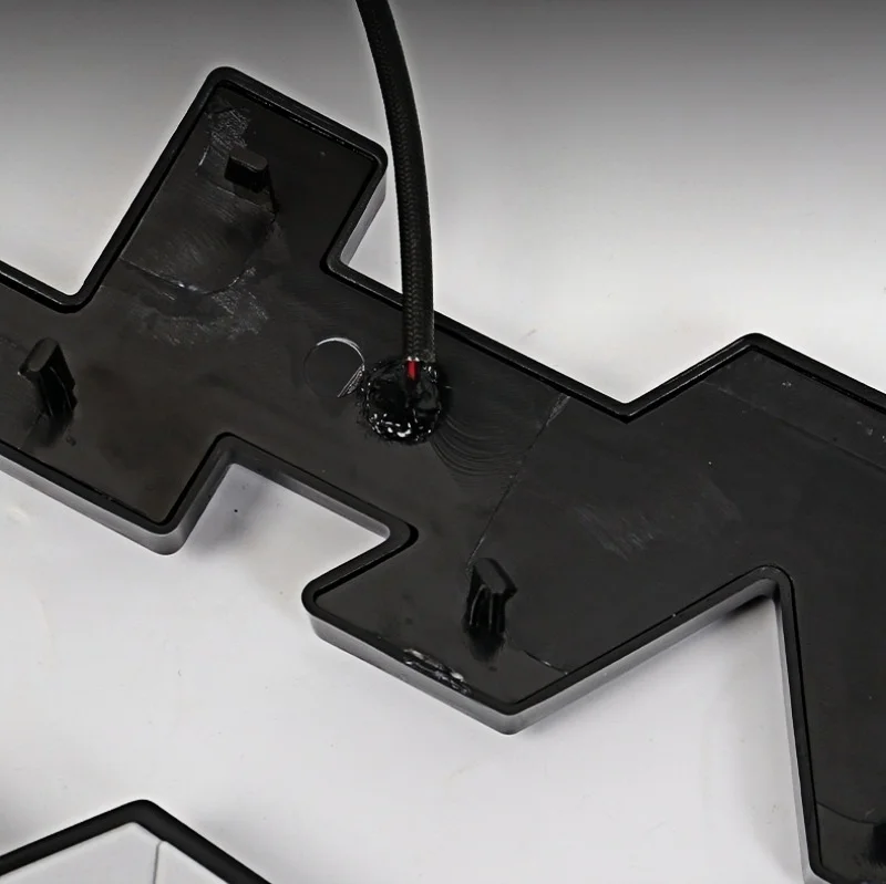 يصلح ل GWM Haval H9 2024 شبكة السيارة LED علامة مضيئة عالية الجودة-أضواء الزخرفية أجزاء الديكور الخارجي لشبكة السيارات #4