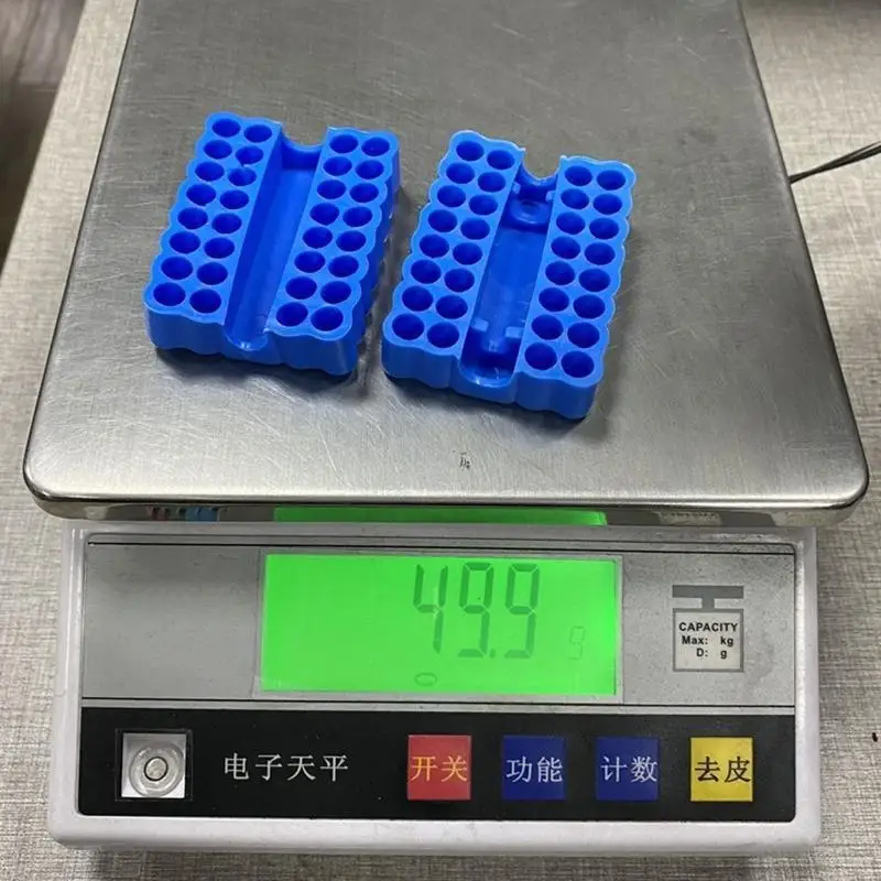 AP29 2 Pieces/set 32 Holes Shank Screwdriver Bits Holder Plastic Storage Tray Compact Size Portable Bits Rack