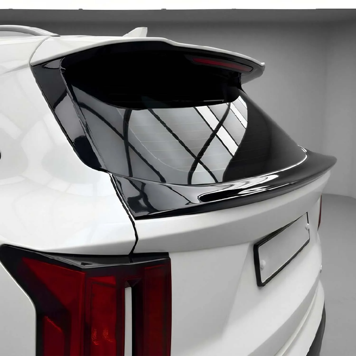 For Kia Sorento 2021-2026 Car Exterior Rear Bumper Lip Trunk Roof Spoiler Wing Decorative Cover Trim ABS Accessories 1pc
