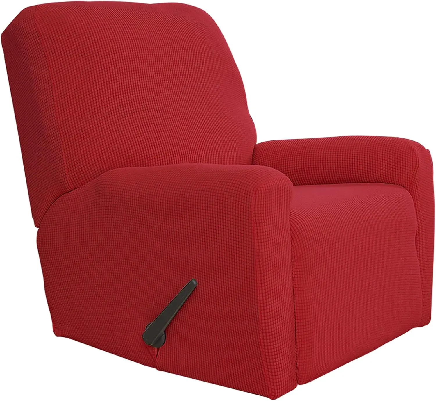 

Recliner Stretch Sofa Slipcover Sofa Cover 4-Pieces Furniture Protector Couch Soft With Elastic Bottom Polyester Spandex