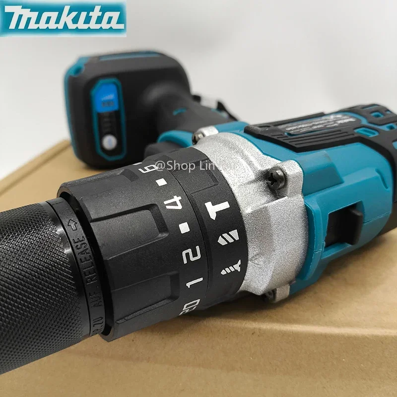 makita-rechargeable-hand-drill-ddf487-13mm-suitable-for-18v-lithium-battery-with-led-light-bare-machine