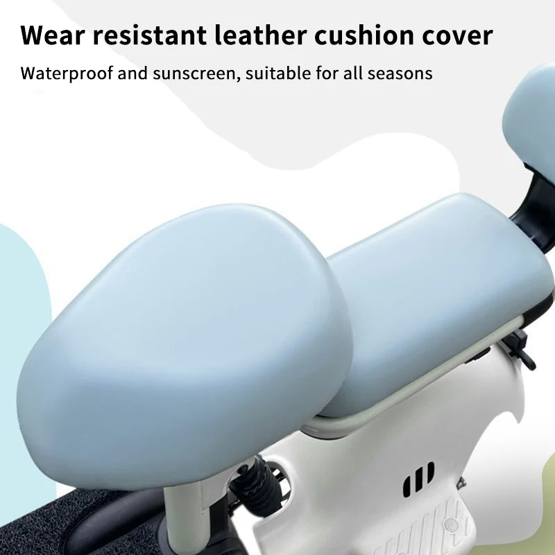 1 Piece Motorcycle Seat Chair Mat Accessories Four Seasons Electric Car Seat Cover Sunshade Waterproof Car Seat Pad Cover