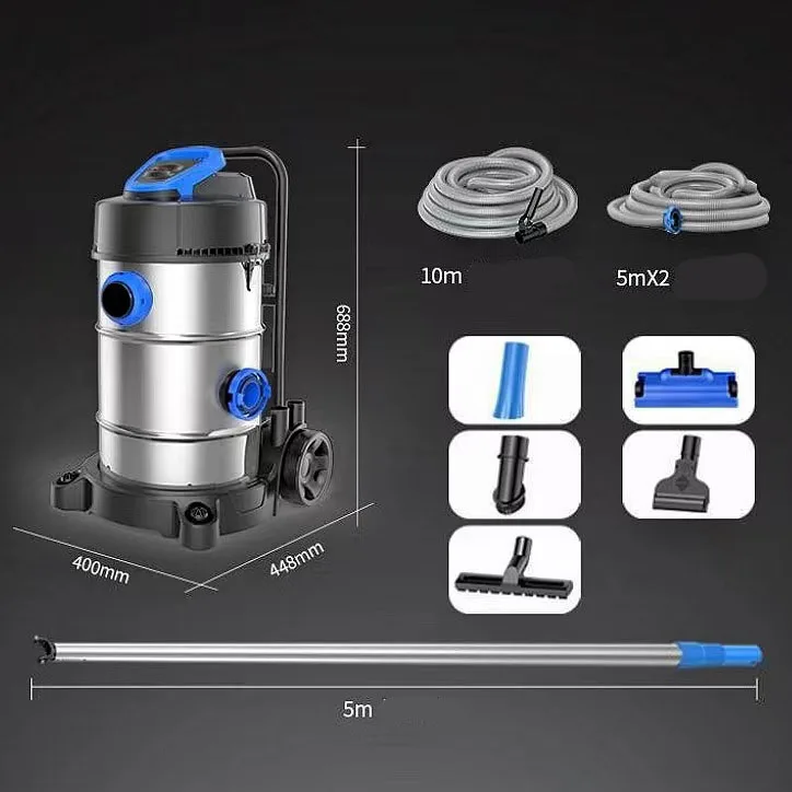 2025 Macchina per l'aspirazione dello stagno dei pesci Filtro per la pulizia dello stagno Piscina Aspirazione subacquea del vuoto Pompa di aspirazione per lo stame dei pesci