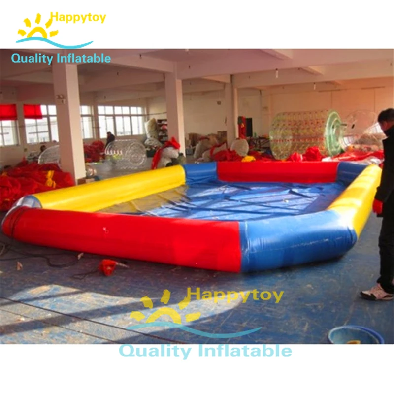 Outdoor Portable Commercial Pvc Water Ball Boat Use Inflatable Swimming Pool