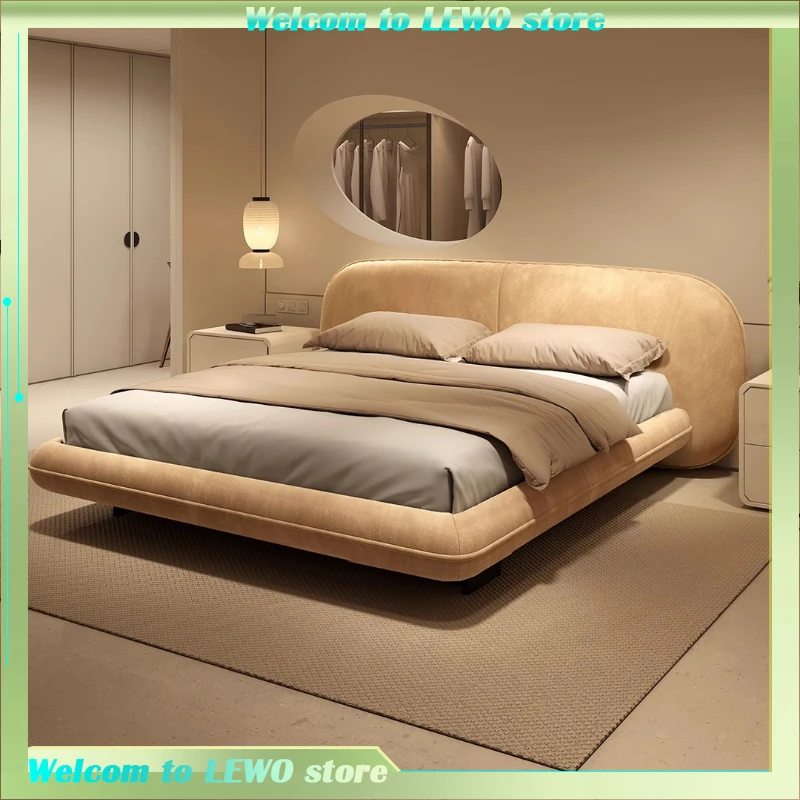 

European Beauty Bed Simple Double Luxury Frame Modern Bed Full Girls Design Nordic Camas De Dormitorio House Accessories