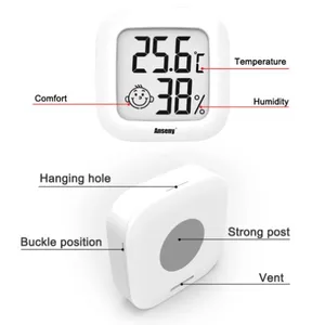 LCD digital thermometer and indoor room hygrometer, temperature and humidity electronic sensor, weather station for home 12 Main Sales Camera Thermographic - №7