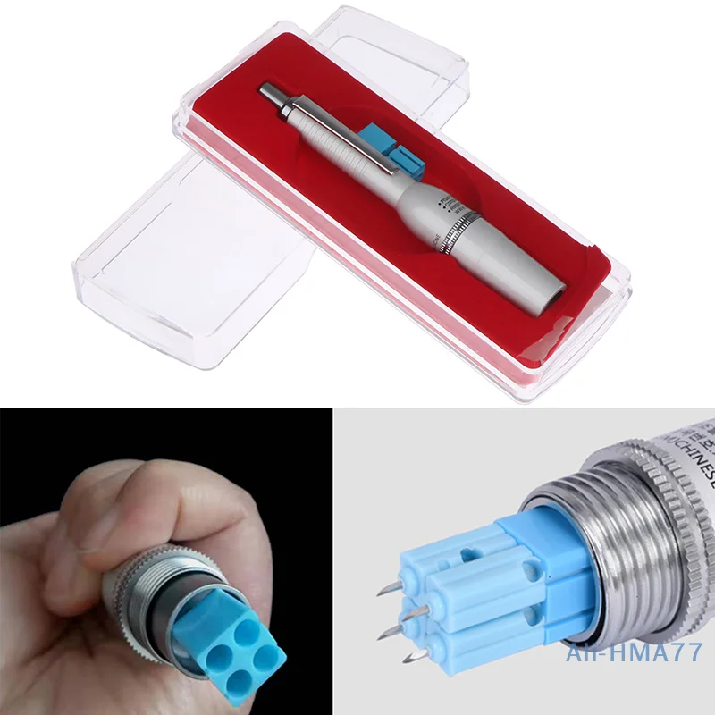 Metal Sputum Four 4 Head Diarrhea Collection Thorn Blood Cupping Needle Lancet Pen For Diabetic