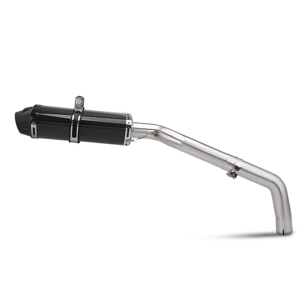 For CBR600RR F5 2005-2020 CBR1000RR 2004-2007 Motorcycle Exhaust Escape Modified Mid Link Pipe Carbon Muffler