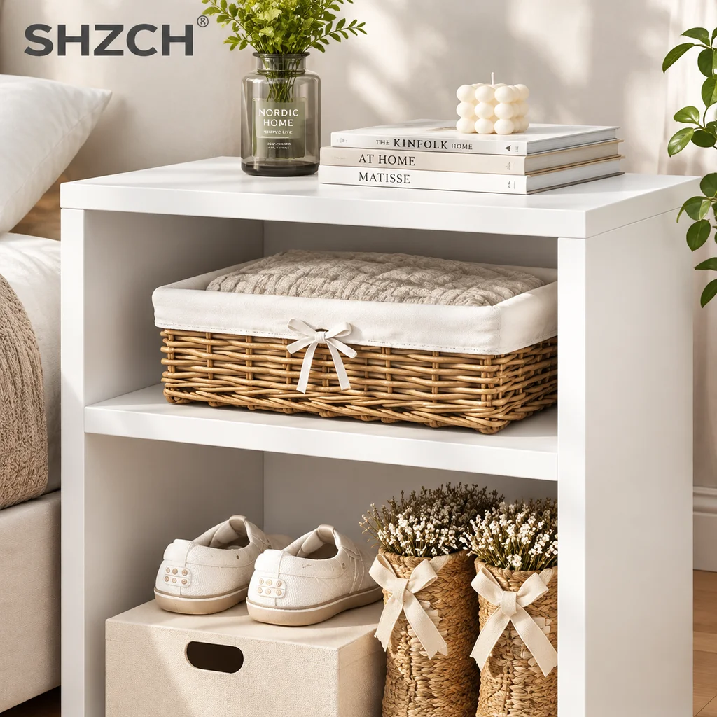 New Home Shoe Cabinet, 2025 Trending Corridor Storage Unit, Simple Small Space Shoe Rack, Narrow Single-Door Storage Shelf