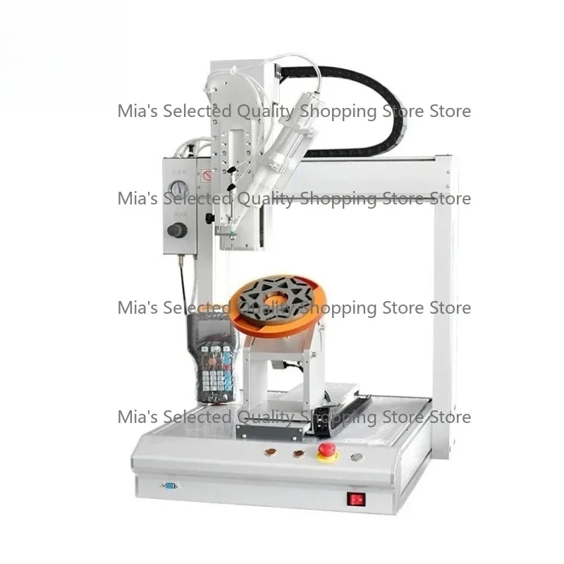 

Tabletop automatic rotation glue dispensing machine dot glue dispenser Y-axis rotating two component glue dispensing machine