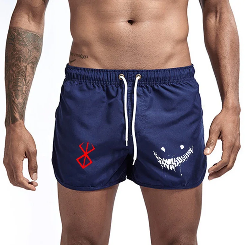 

Shorts Men's Summer Men's Printed Swimsuit Shorts Sexy Swimming Trunks Men's Low Waist Breathable Beach Wear