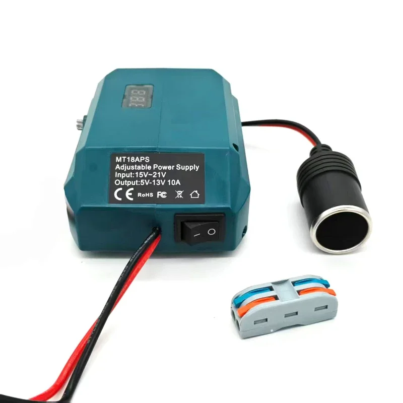 For BL1820/48-11-1820/BAT607/CMCB202 18/20V Battery 18To12V Step-down Converter Power Adaptor