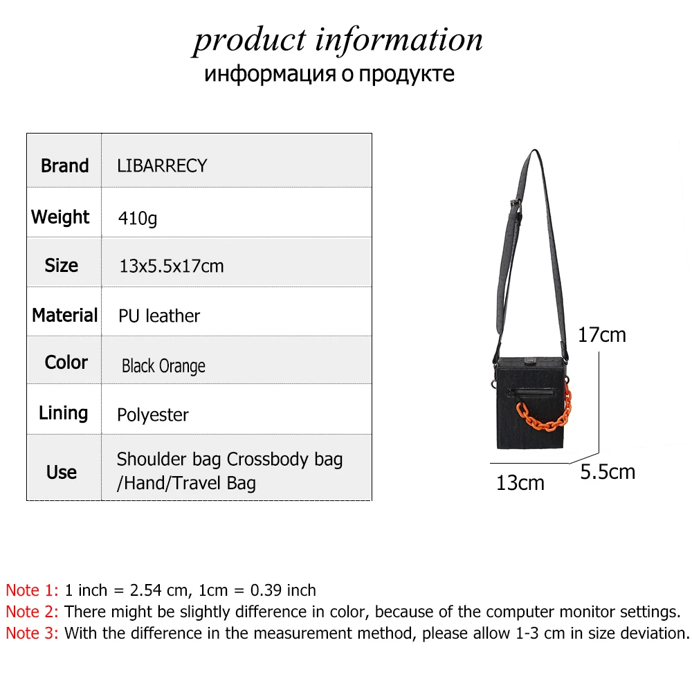 Fashion Chain Design New Ladies Shoulder Bag Solid Color High Quality Leather Women Messenger Bags Mobile Phone Wallet Sac Femme