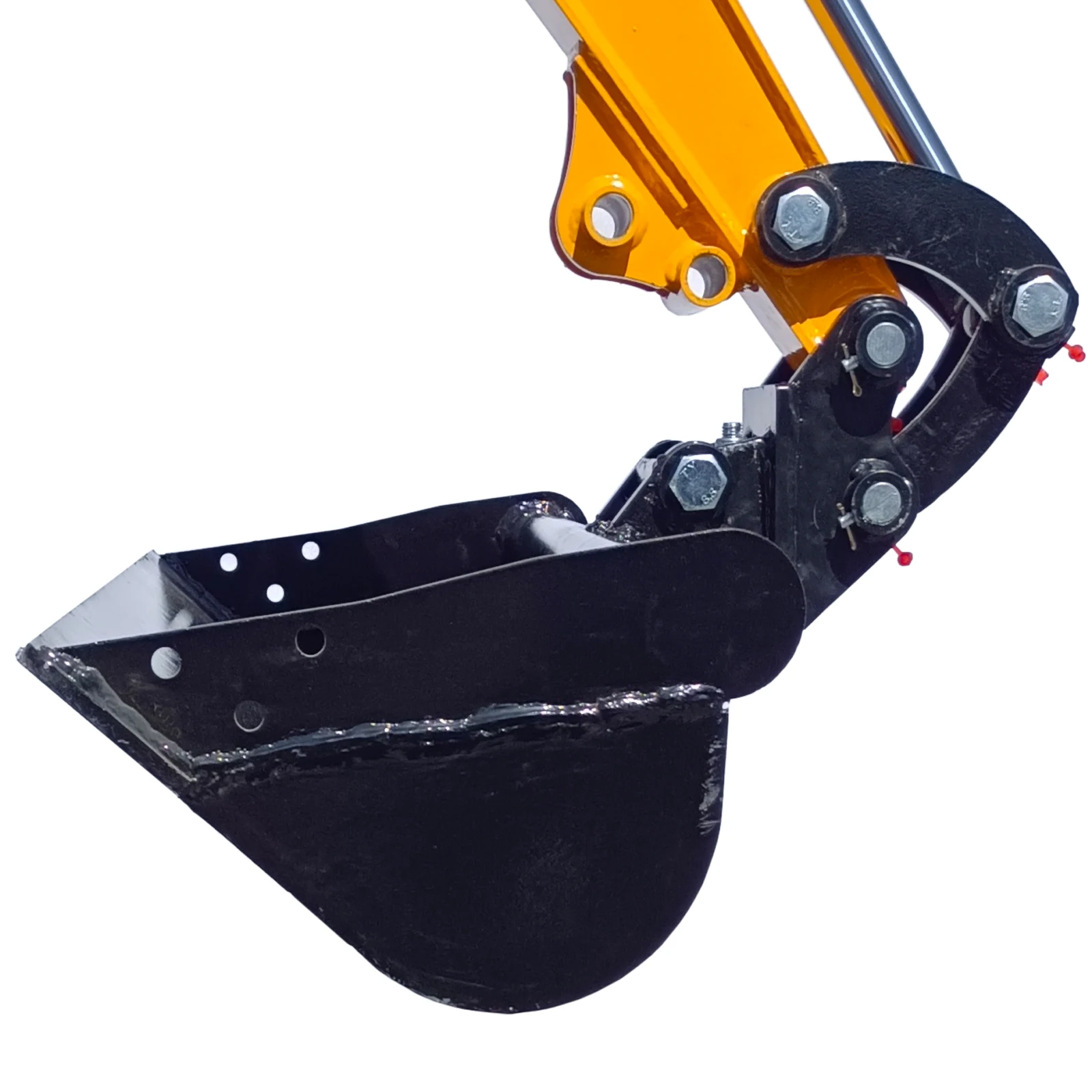 USA Stock 600mm Flat Plain Bucket Attachment No Tooth Bucket in Stock for 1 ton Mini Excavator Small Digger